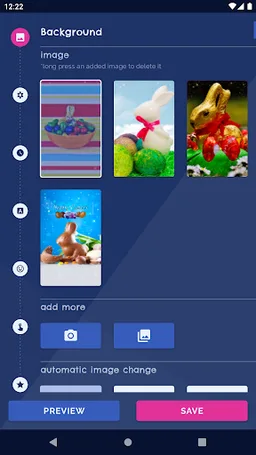 Chocolate Eggs Live Wallpaper screenshot 1