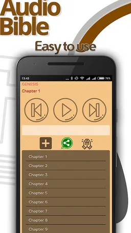 The Holy Bible in Audio MP3 screenshot 2