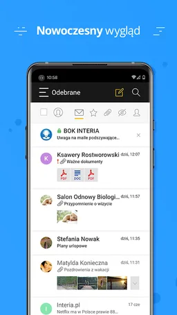 Poczta Interia screenshot 1