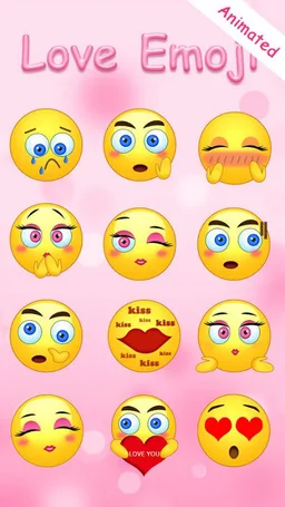 GO Keyboard Sticker Love Emoji screenshot 5
