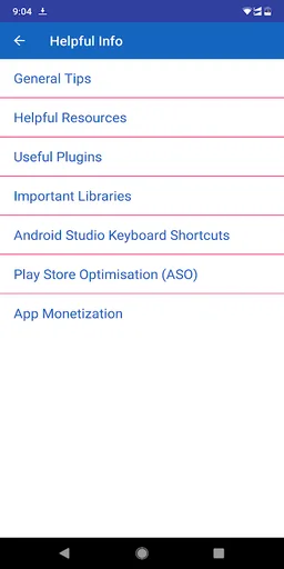 Learn Android App Development: Tutorials screenshot 4