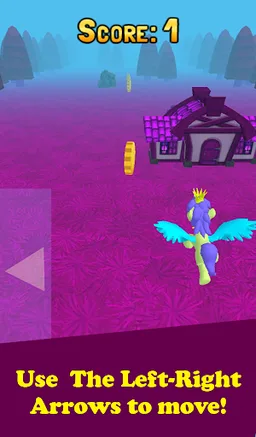 My Little Unicorn Dash 3D HD screenshot 7
