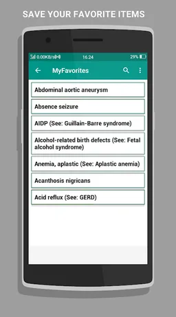 Diseases Dictionary Offline screenshot 1