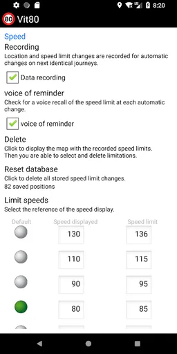 Speed alarm screenshot 7