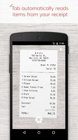 Tab - The simple bill splitter screenshot 1