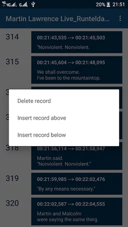 SubE: Subtitle Editor screenshot 6