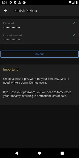 Start9 Setup App screenshot 3