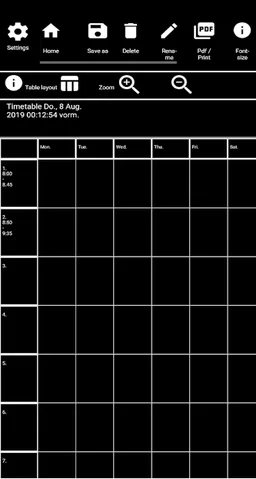 EasyTableNotes - Simple notes in tables. screenshot 8