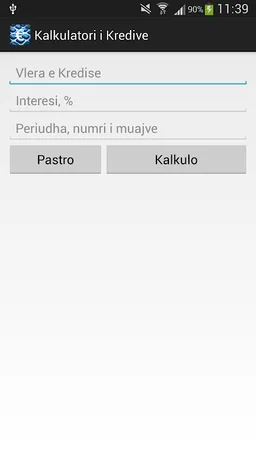 Kalkulatori i Kredive screenshot 3
