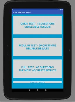 IQ Test- What is your wisdom? screenshot 18