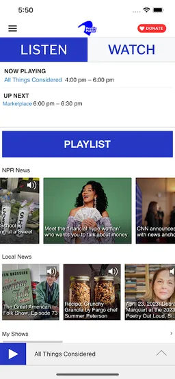 Prairie Public App screenshot 2