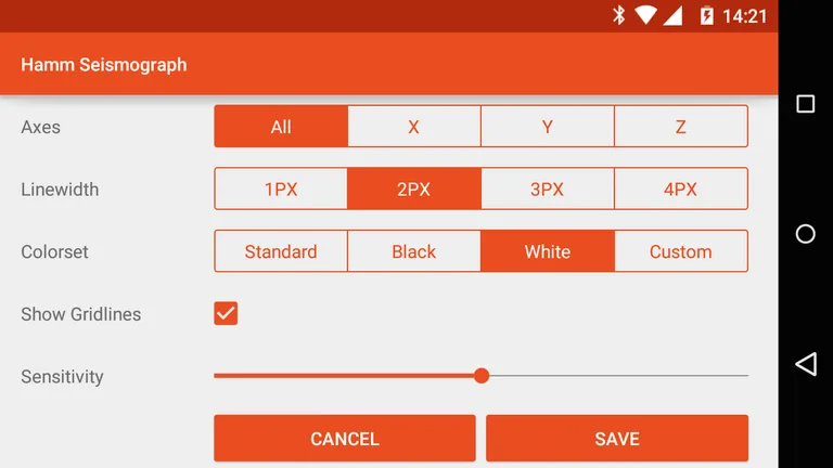 Hamm Seismograph screenshot 4