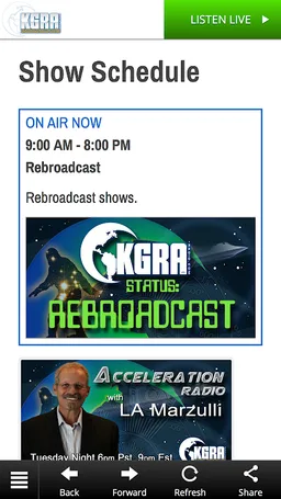 KGRA-db screenshot 2