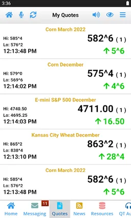 QT Commodity Quotes screenshot 1