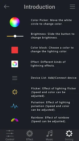 Smart Music Light screenshot 3