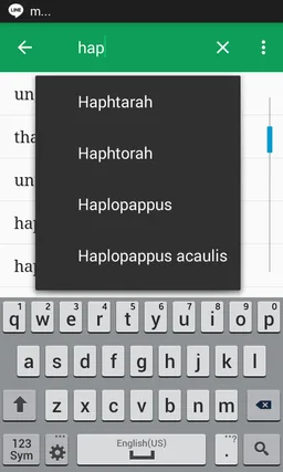 Synonym Dictionary Offline screenshot 2