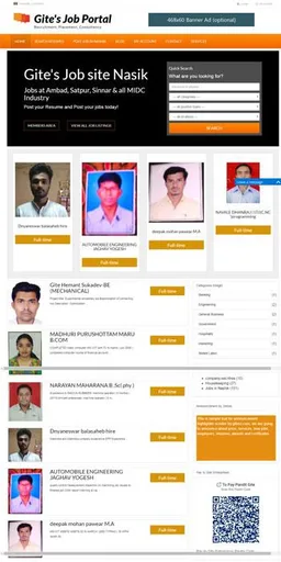 Gitess Job Portal Nashik screenshot 2