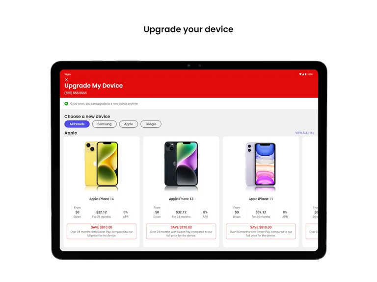 Virgin Plus My Account screenshot 12