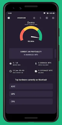 HashTracker for NiceHash screenshot 3