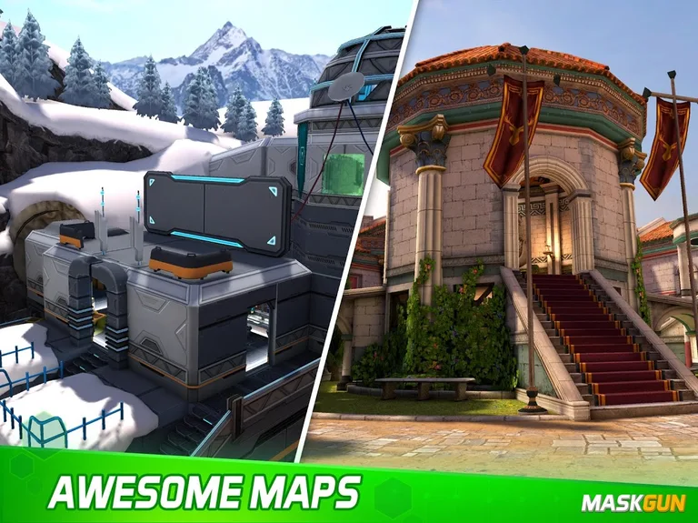 MaskGun Multiplayer FPS - Free Shooting Game screenshot 7