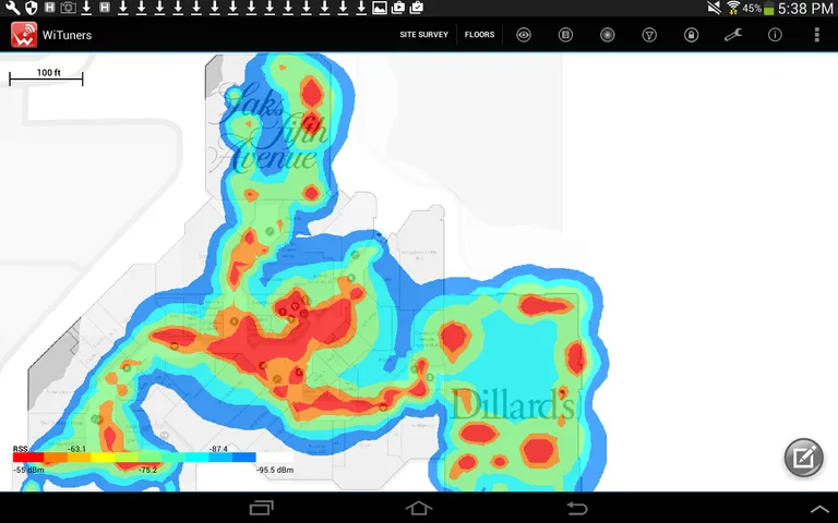 WiFi Site Survey by WiTuners screenshot 9