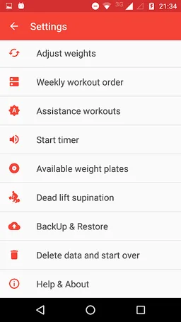 Wendler 5/3/1 log screenshot 6
