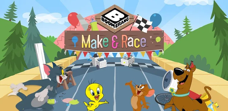 Boomerang Make and Race - Scooby-Doo Racing Game cover image