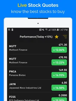 India StockX - BSE/NSE Live Markets: Chart & News screenshot 2