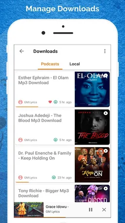 GM Lyrics Mobile - Download Gospel Songs screenshot 14