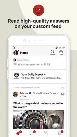 Quora — Ask Questions, Get Answers screenshot 1