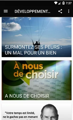 DÉVELOPPEMENT PERSONNEL screenshot 3