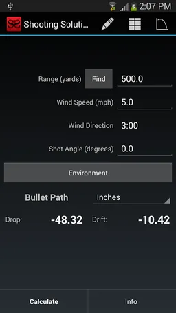 Shooting Solution Free screenshot 2