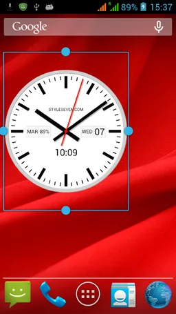 Swiss Analog Clock-7 screenshot 3