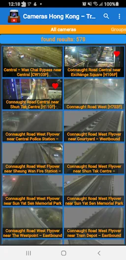 Cameras Hong Kong - traffic screenshot 4