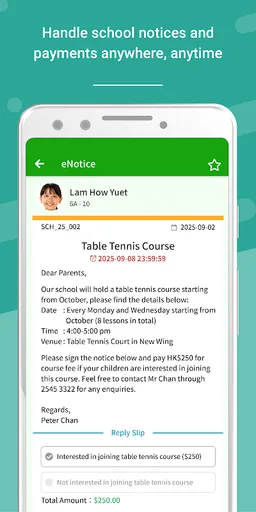 eClass Parent App screenshot 3