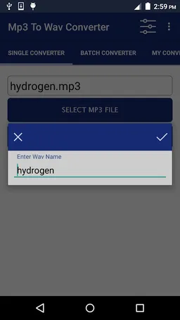Mp3 To Wav Converter screenshot 6