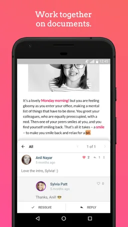 Writer - Write, Discuss, Sync screenshot 2