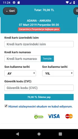CSR Seyahat screenshot 8