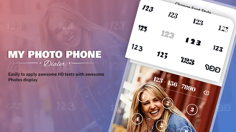 My Photo Phone Screen Dialer screenshot 3