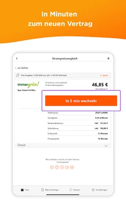 Verivox: Dein Vergleichsportal screenshot 17