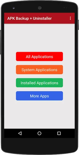 APK Backup + Uninstaller screenshot 1