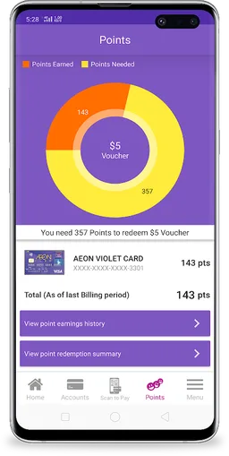Aeon Card Mobile screenshot 2
