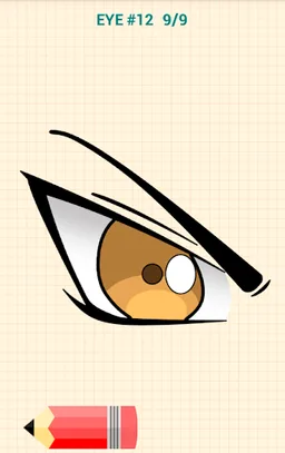 How to Draw Anime Eyes screenshot 5