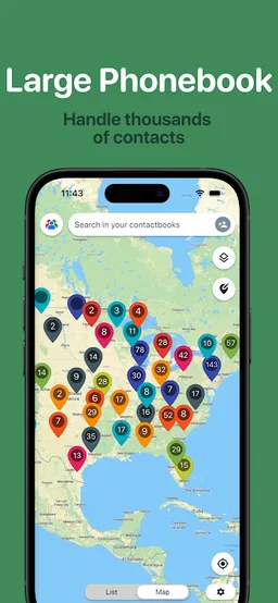 Contact on Map screenshot 6