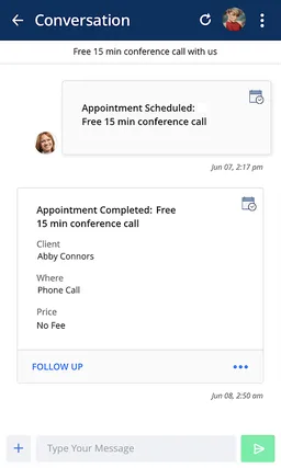 vcita CRM for Mobile screenshot 4