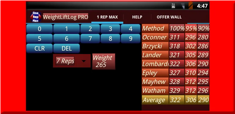 One Rep Max Calculator cover image