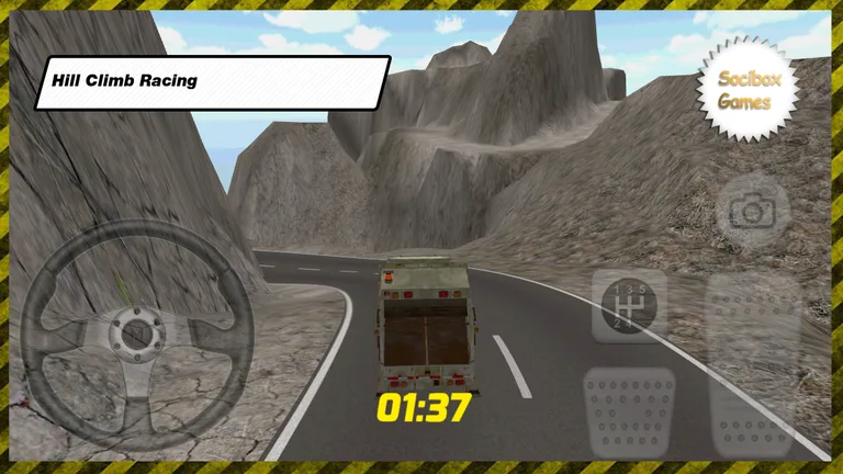 Garbage Truck Hill Climb Game screenshot 4
