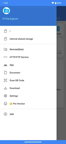 FV File Manager screenshot 5