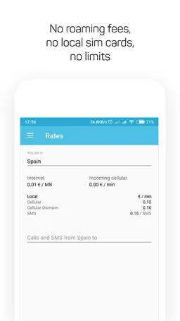 Drimsim — mobile data abroad screenshot 3