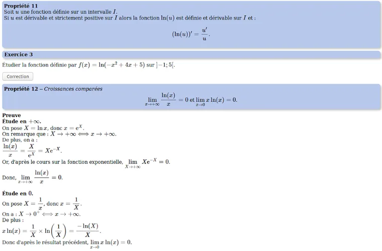 Maths TS : LN screenshot 8